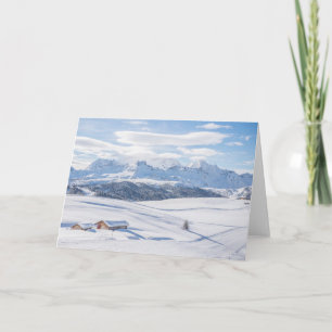 Kabinen-Rückzug Snowscape Dolomit Karte