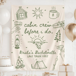 Kabinenbesatzung bevor ich Banner mache, Kabinenbe Wandteppich