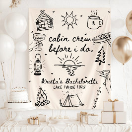 Kabinenbesatzung bevor ich Banner mache, Kabinenbe Wandteppich