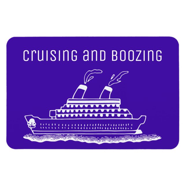 Kabinentüren Kreuzfahrtschiff Reisen und Booten Magnet (Horizontal)