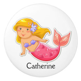 Kabinett für Meerjungfrau/Schubknöpfe - SRF Keramikknauf