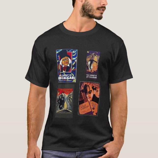 Kabinett von Dr. Caligari T-Shirt (Vorderseite)