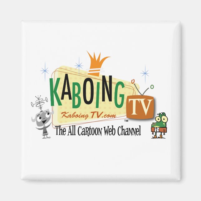 KabingTV Square Magnet (Vorne)