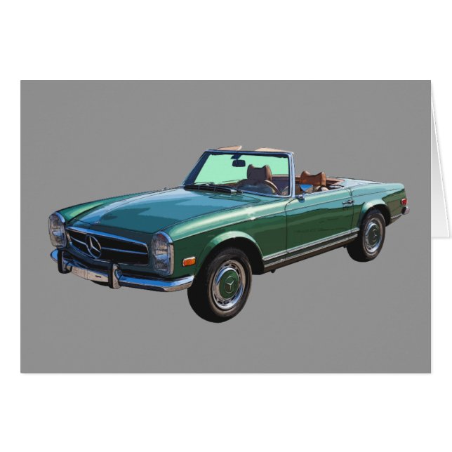 Kabriolett MERCEDES-BENZ 280 SL (Vorderseite (Horizontal))