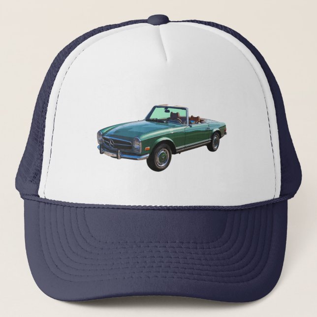 Kabriolett MERCEDES-BENZ 280 SL Truckerkappe (Vorderseite)