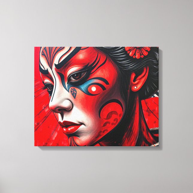 Kabuki 10 leinwanddruck (Vorderseite)
