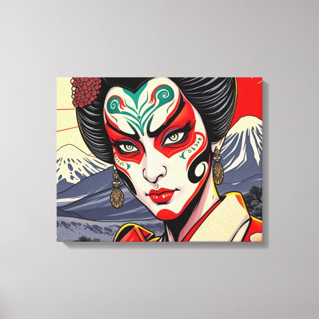 Kabuki 6 leinwanddruck (Vorderseite)