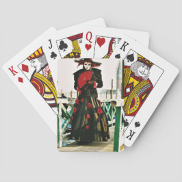 Kabuki Geisha Design Spielkarten