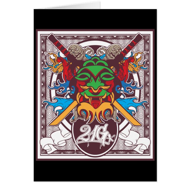 Kabuki Maske (Vorne)