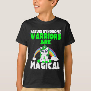 Kabuki-Syndrom-Bewusstsein Grüne Schleife Niedlich T-Shirt