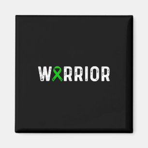 Kabuki-Syndrom Warrior Awareness Green Ribbon Kid Magnet
