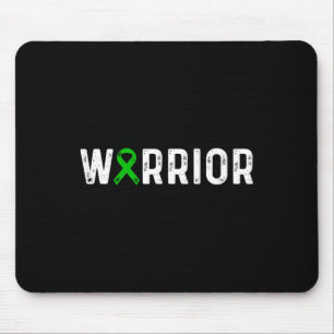 Kabuki-Syndrom Warrior Awareness Green Ribbon Kid Mousepad