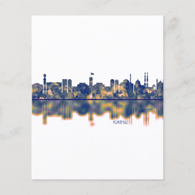 Kabul Skyline Flyer (Vorne)