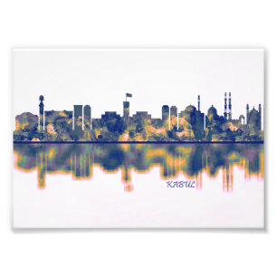 Kabul Skyline Fotodruck
