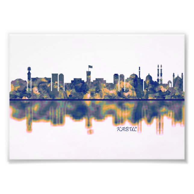 Kabul Skyline Fotodruck (Vorne)