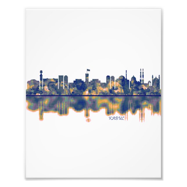Kabul Skyline Fotodruck (Vorne)