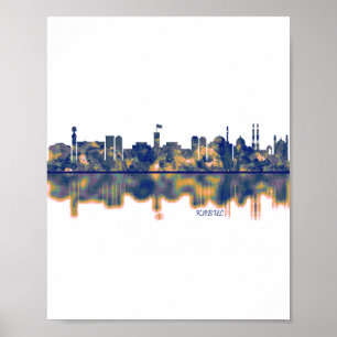 Kabul Skyline Poster