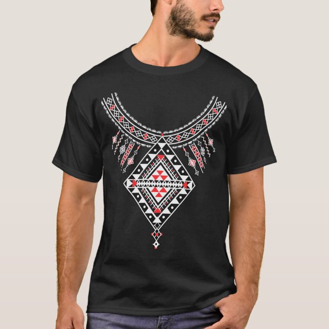 KABYLE-AMAZIGH-MOTIV T-Shirt (Vorderseite)