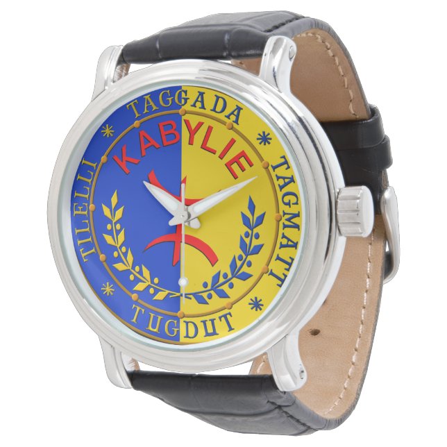 Kabylei-Uhr Armbanduhr (Schrägansicht)