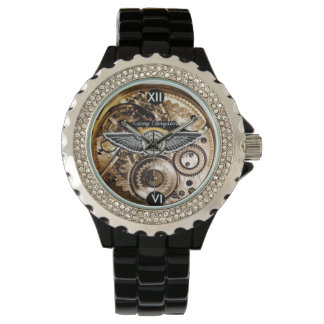 Kacey Chrysler "Limited Edition" Zeitlose Kunst Armbanduhr