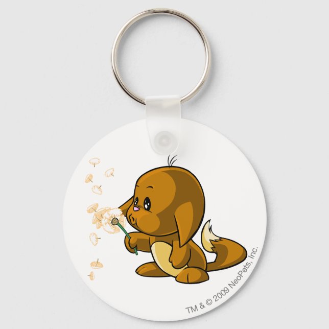 Kacheek Brown Schlüsselanhänger (Vorderseite)