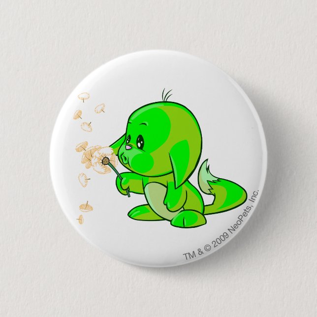 Kacheek Glühen Button (Vorderseite)