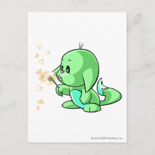 Kacheek Green Postkarte