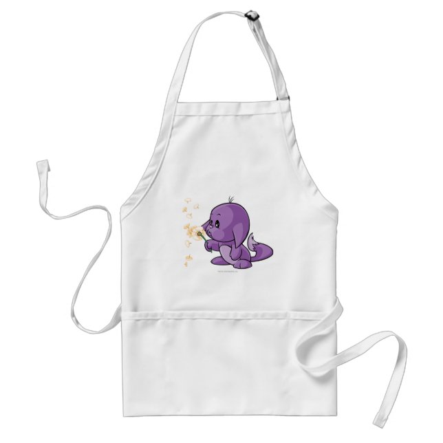 Kacheek lila schürze (Vorne)