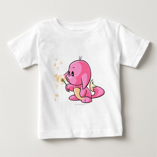 Kacheek Pink Baby T-shirt (Vorderseite)