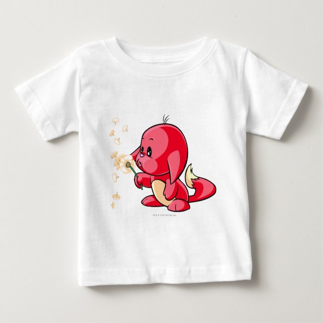 Kacheek Rot Baby T-shirt (Vorderseite)