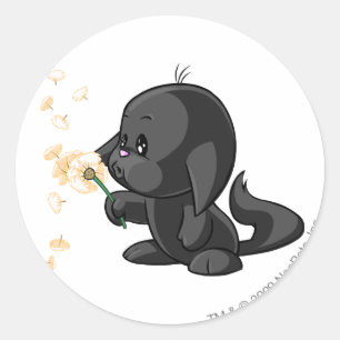 Kacheek Schatten Runder Aufkleber