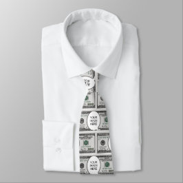 Kachel Design mit Ihrem Bild auf 100-Dollar-Bilder Krawatte