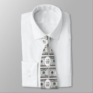 Kachel Design mit Ihrem Bild auf 100-Dollar-Bilder Krawatte