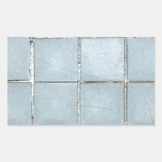 kachel rechteckiger aufkleber (Vorderseite)