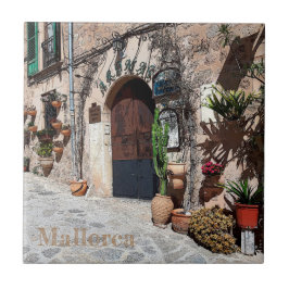 kachel von Valldemossa in der Insel von Mallorca