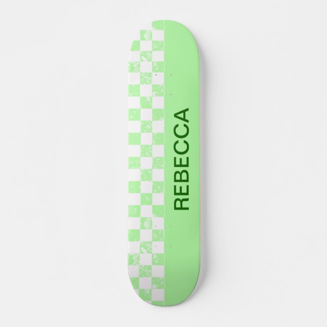 Kachelgrün Skateboard (Vorne)