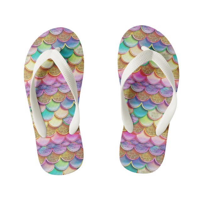 Kachelmännchen-Muster für niedliche Mädchen Kinderbadesandalen (Fußbett)
