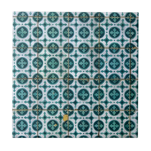 Kacheln, Portuguese Tiles, Fliese (Vorderseite)