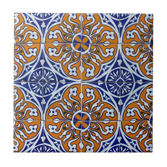 Kacheln, Portuguese Tiles, Fliese (Vorderseite)