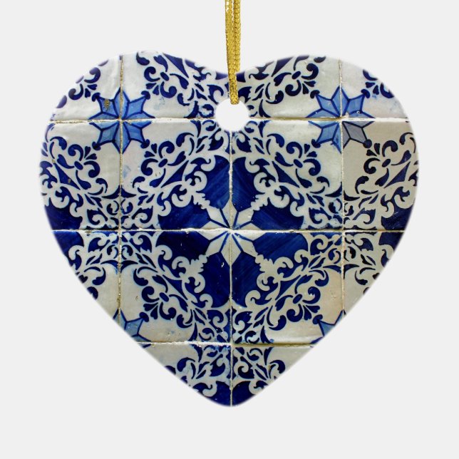 Kacheln, Portuguese Tiles, Keramik Ornament (Vorne)