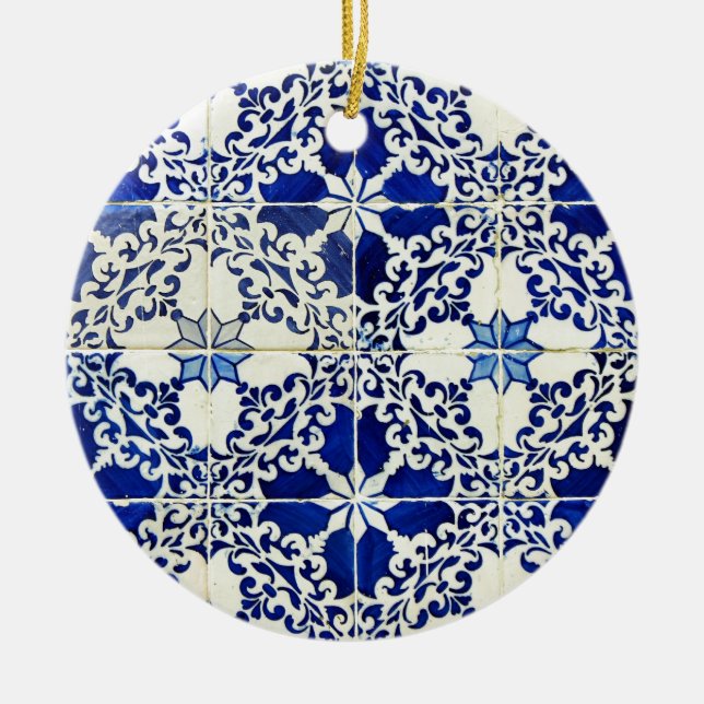 Kacheln, Portuguese Tiles, Keramikornament (Vorne)