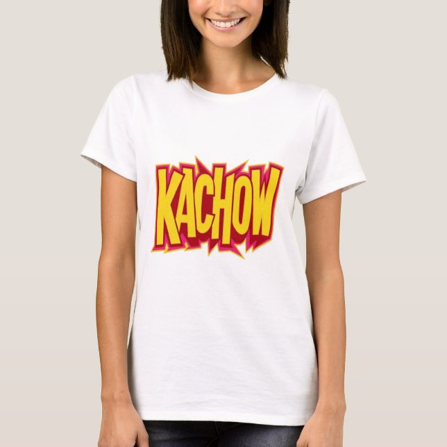 kachow sticker T-Shirt (Vorderseite)