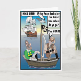 KACK AUF KOPF JOKE. KARTE