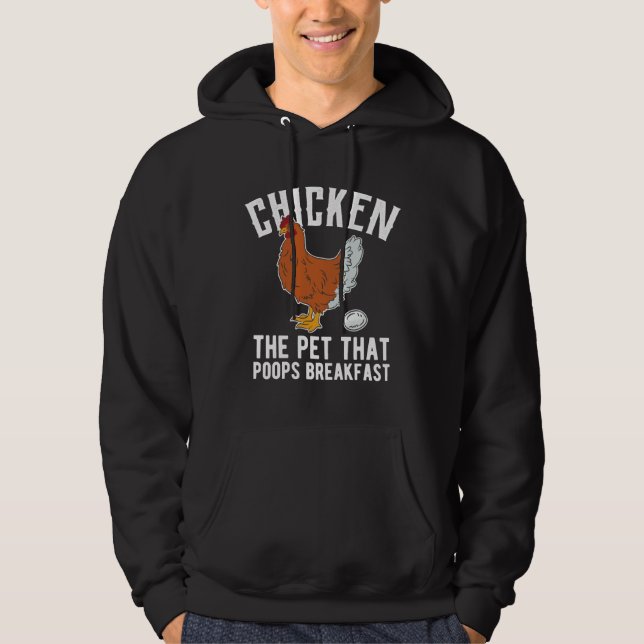 Kack Breakfast Chicken Hoodie (Vorderseite)