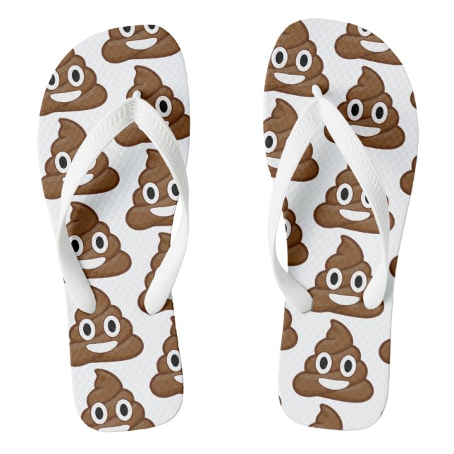 kack Emoji flip Sandalen (Fußbett)