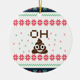 Kack Emoji Keramikornament