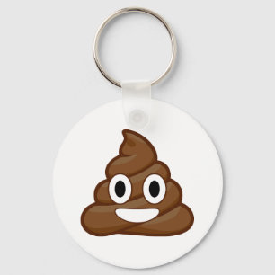 kack Emoji Schlüsselanhänger