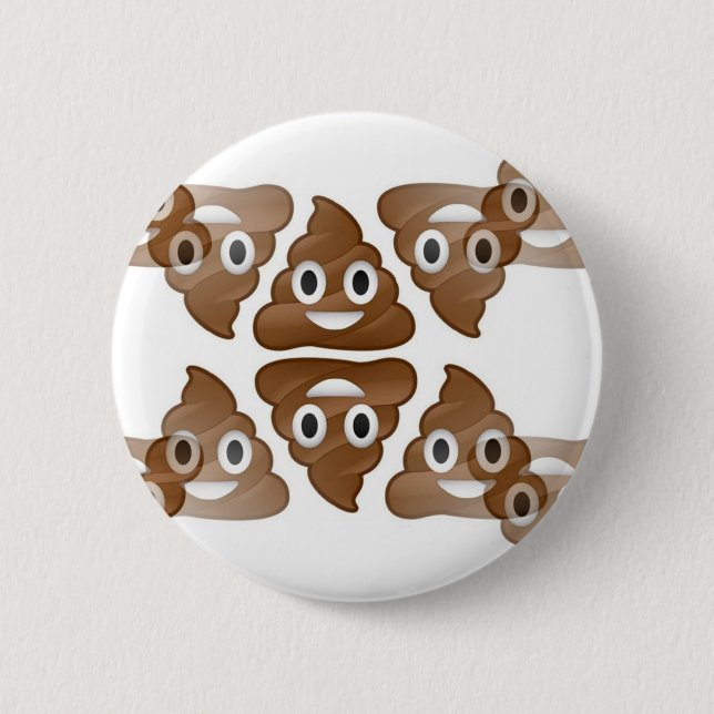 kack Emojis Button (Vorderseite)