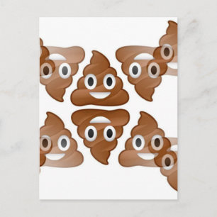 kack Emojis Postkarte