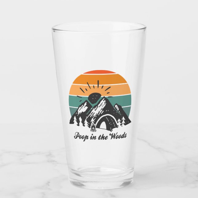 Kack im Wald Glas (Vorderseite)